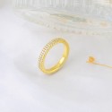 New Light Luxury Full Zirconium Ring with Feminine Temperament ins Cool and Fashionable High end Small Group Exquisite S925 Sterling Silver Ring